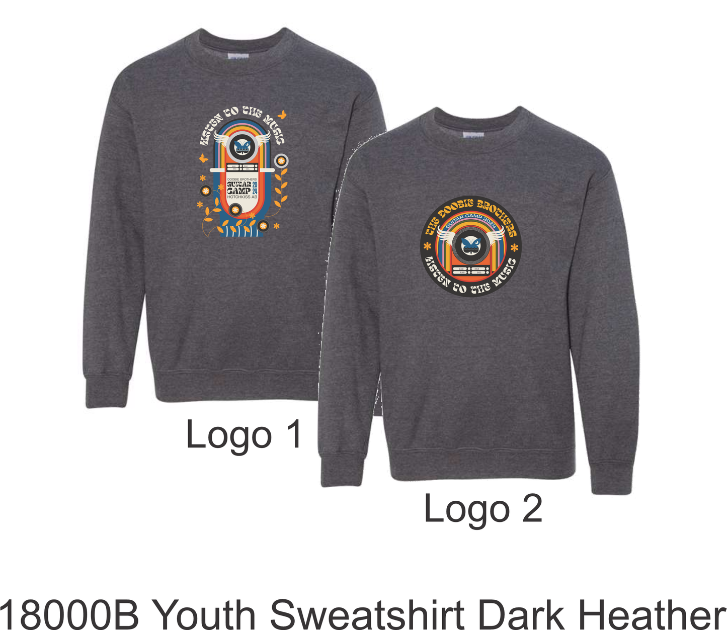 18000B Youth Crewneck