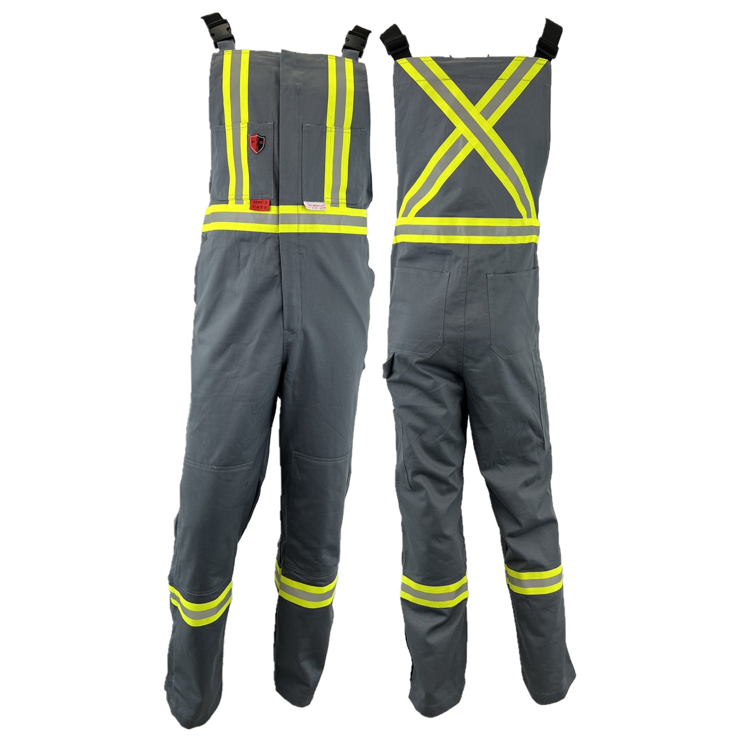 Atlas Guardian FR/AR Summer Bibs - Grey