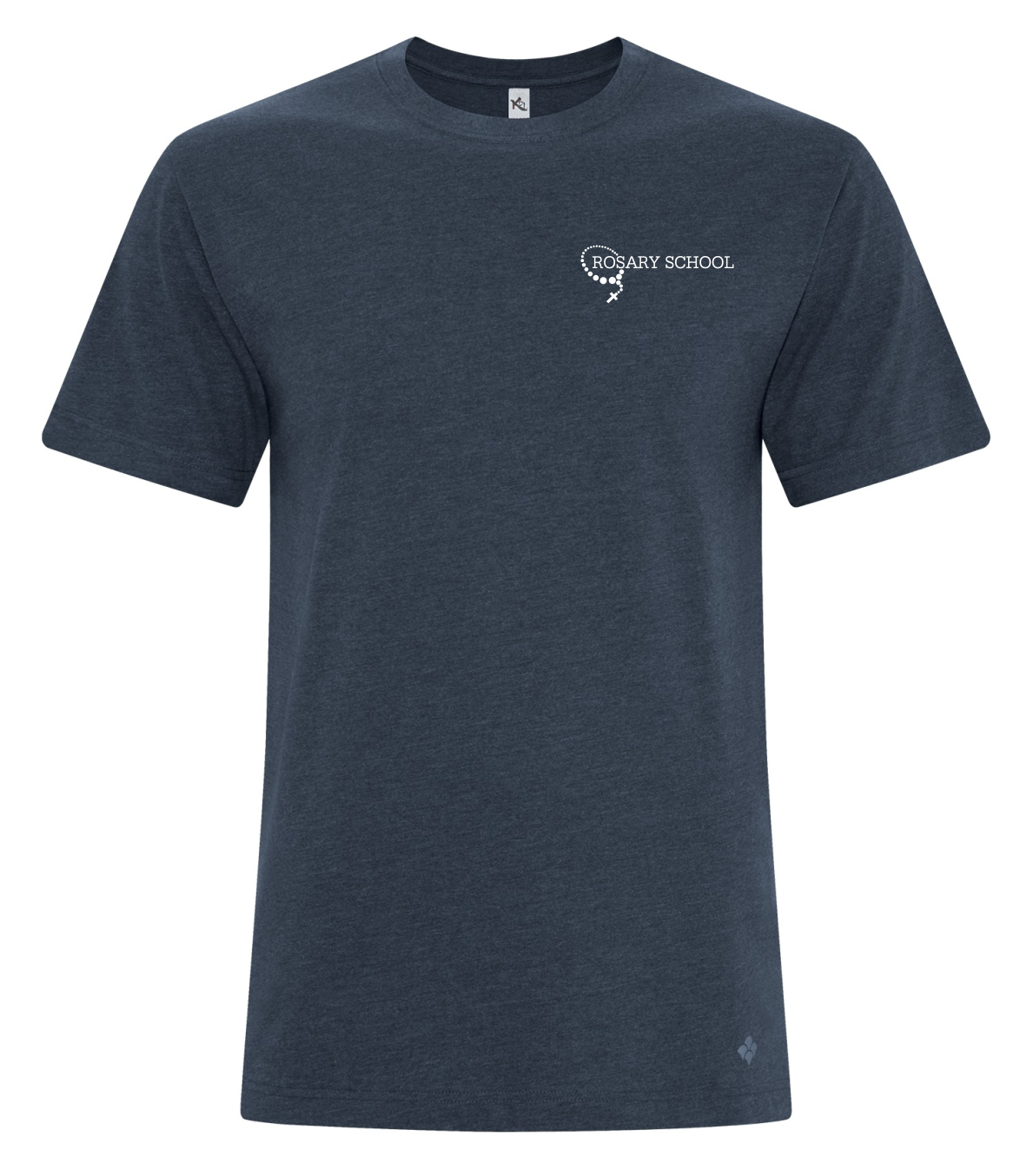 KOI® ELEMENT RING SPUN BLEND TEE. KOI8060 Navy