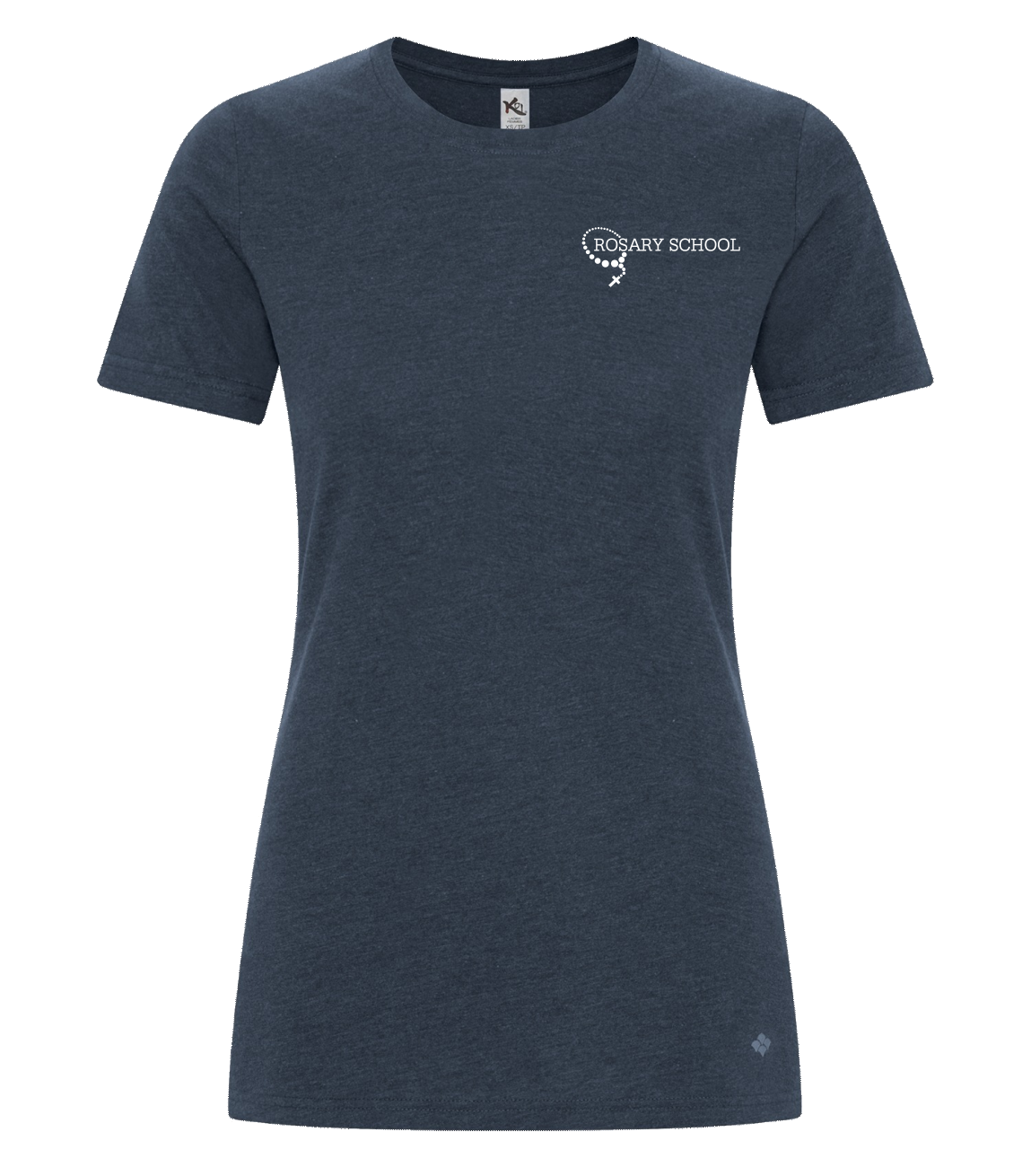 KOI® ELEMENT RING SPUN BLEND LADIES' TEE. KOI8060L Navy