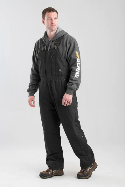 Heartland Insulated Washed Duck Bib Overall B377
