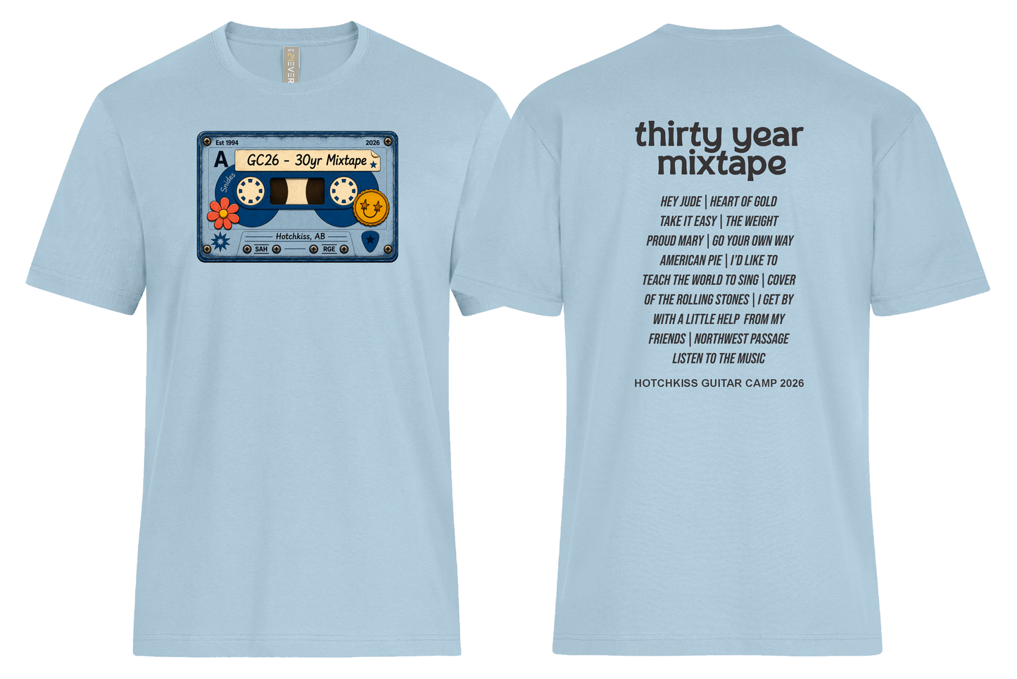 Full Cassette Tee + Setlist
