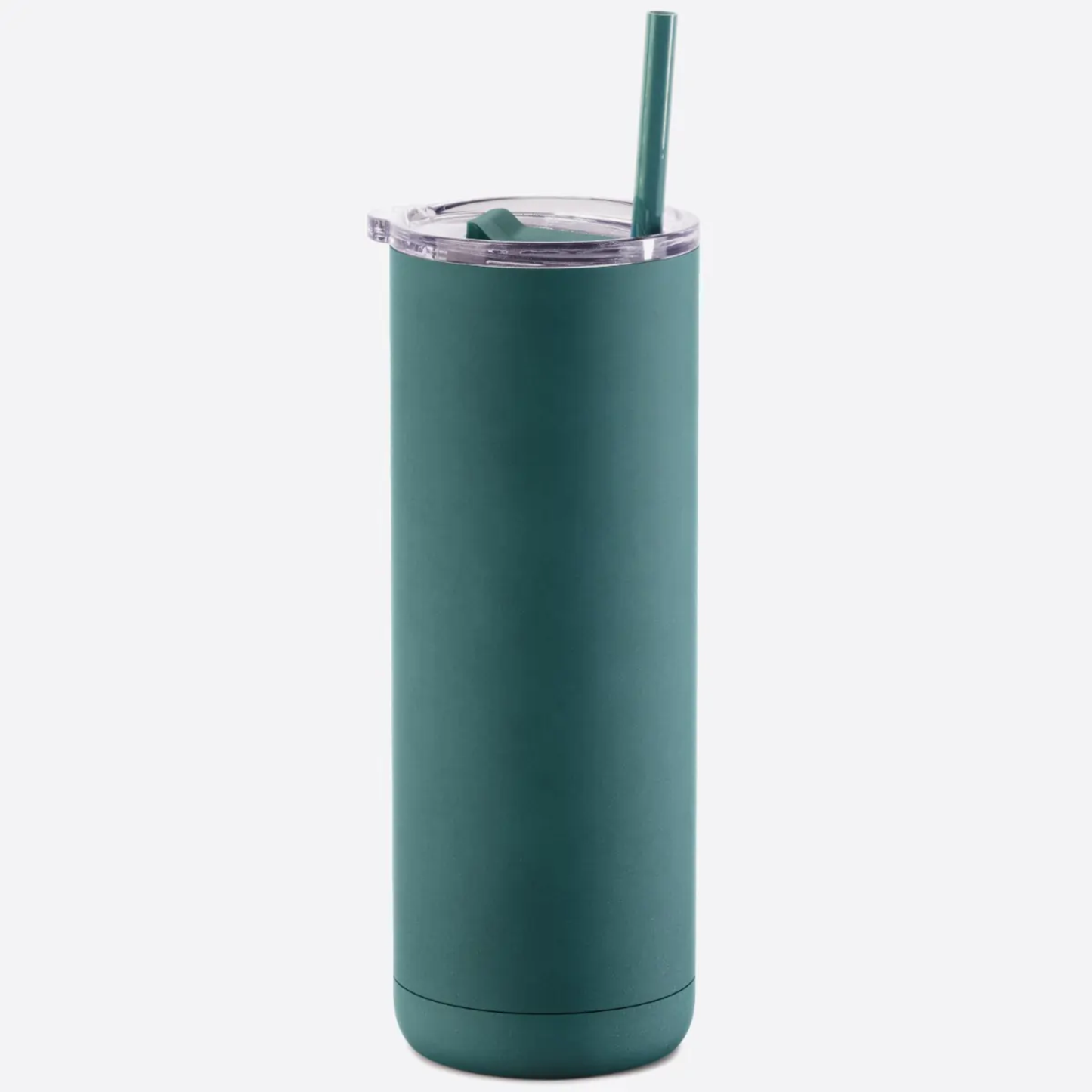 20 oz Soft Matte Skinny Stainless Steel Bottle | Deep Teal