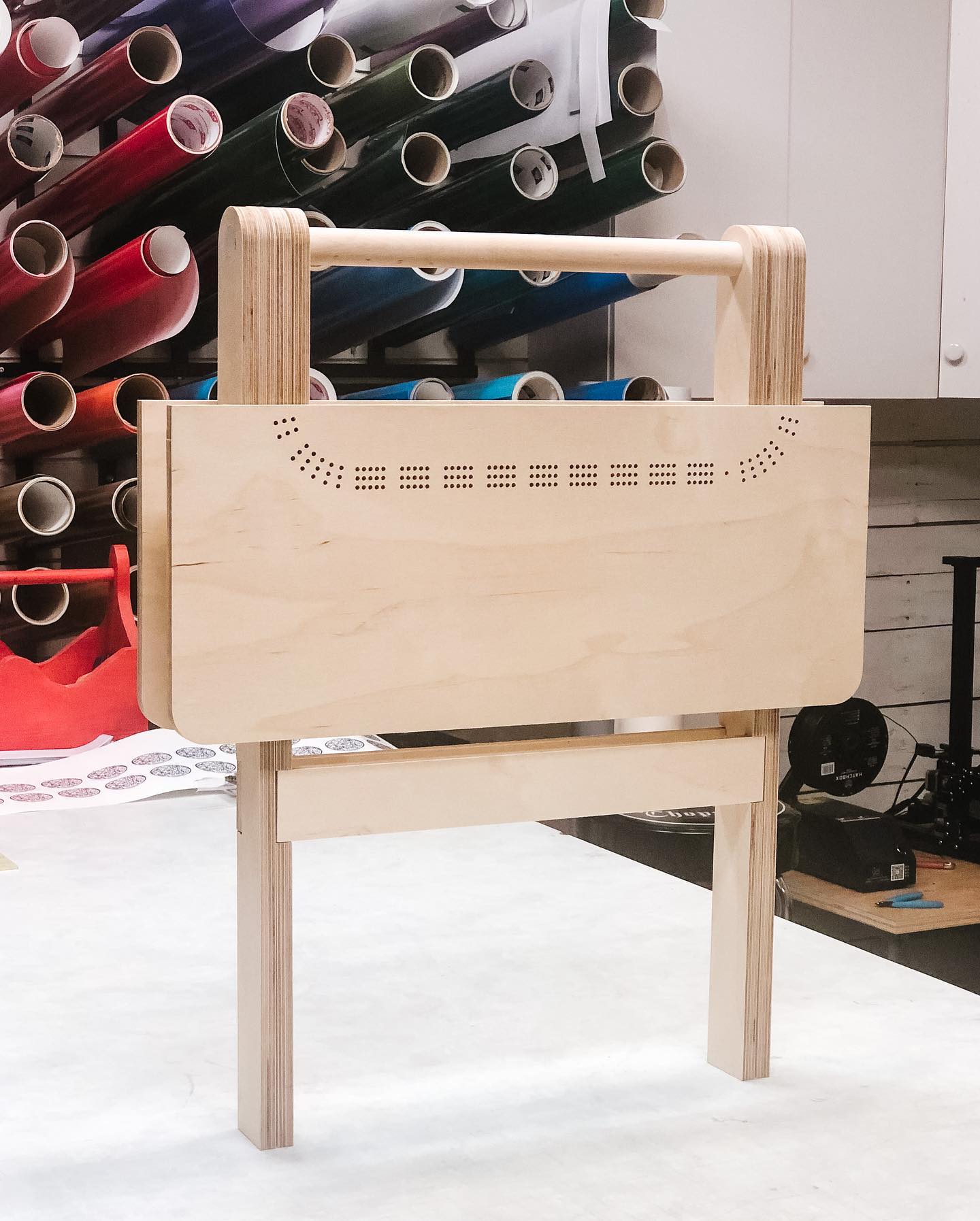 Unfinished Cribbage Table