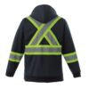 Freedom Hi-Vis Full Zip Polyester Fleece Hoodie, L00682