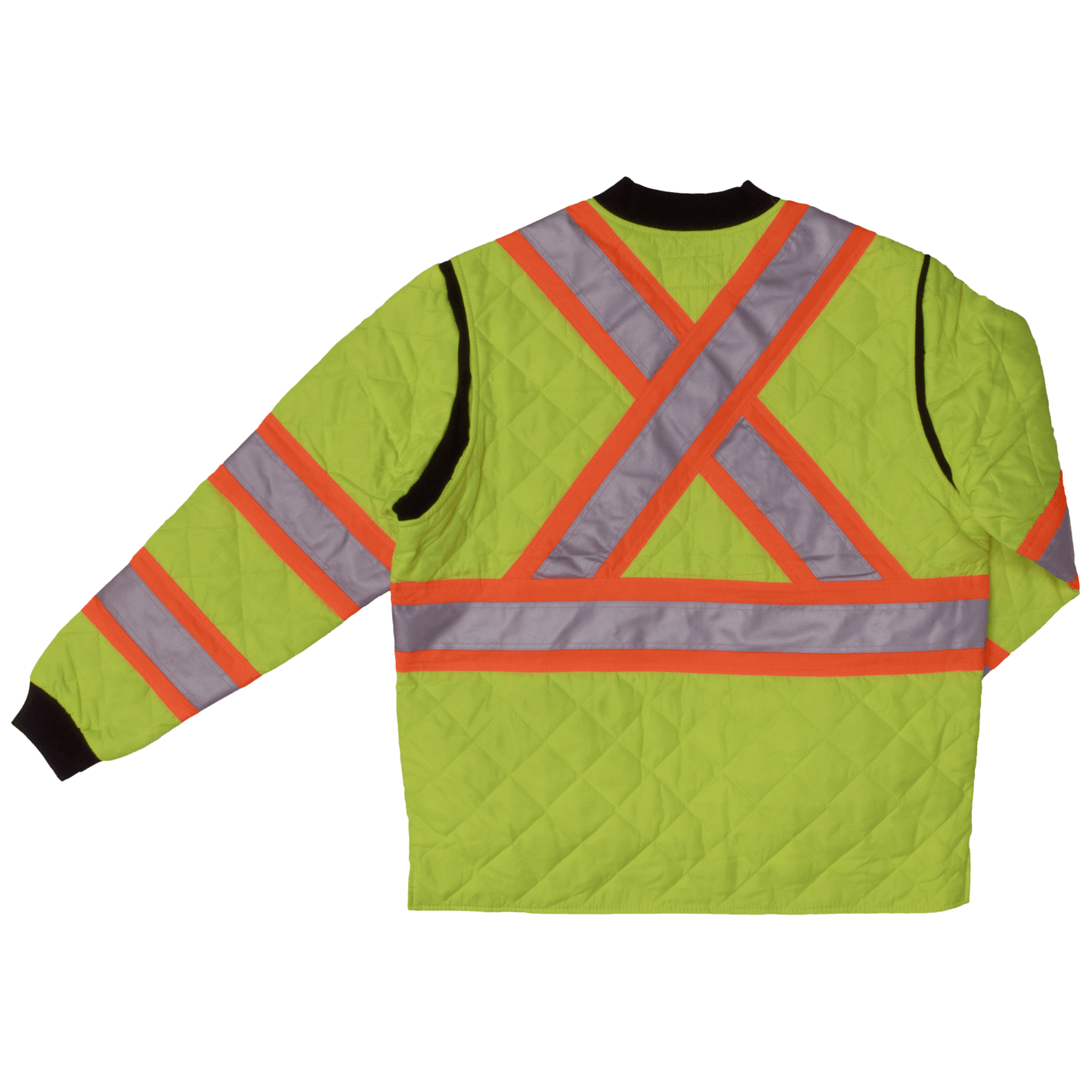 S432 Quilted Safety Jacket