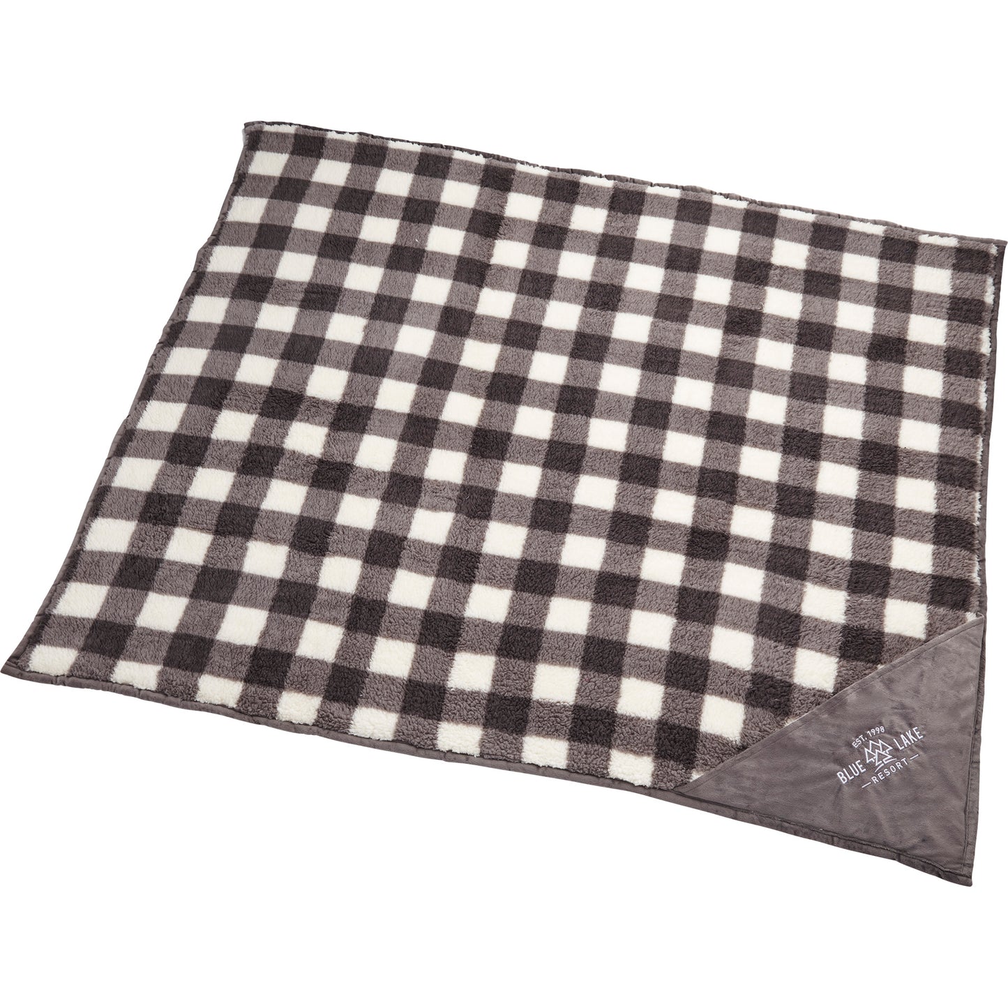 Field & Co.® Double Sided Plaid Sherpa Blanket
