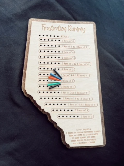 Alberta Rummy Board