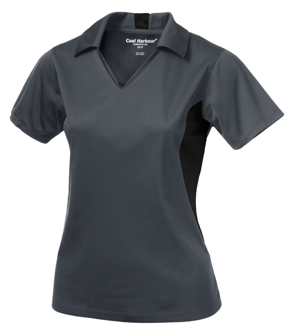 COAL HARBOUR® SNAG RESISTANT COLOUR BLOCK LADIES' SPORT SHIRT