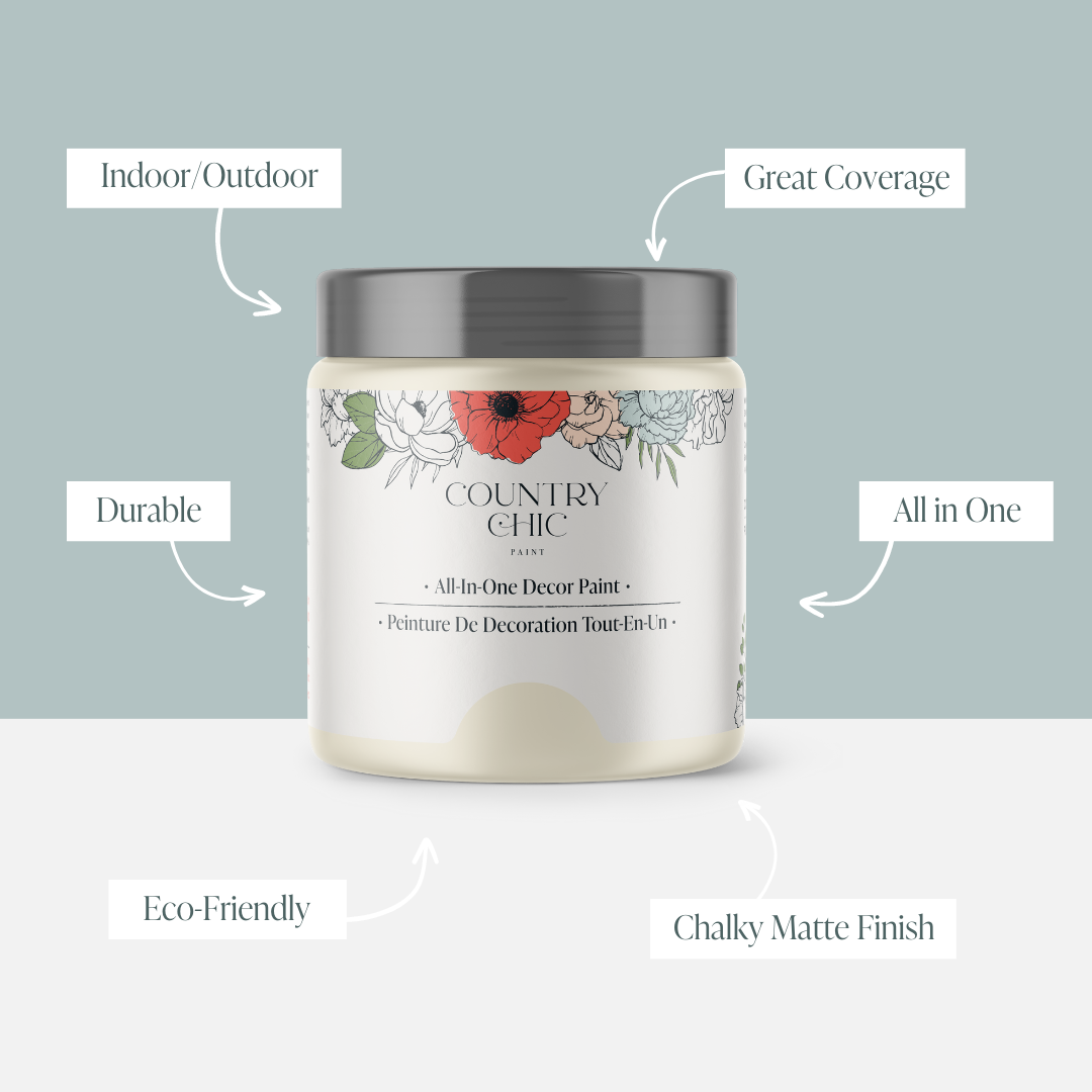 Vanilla Frosting -Chalk Style Paint for Furniture/Home Decor