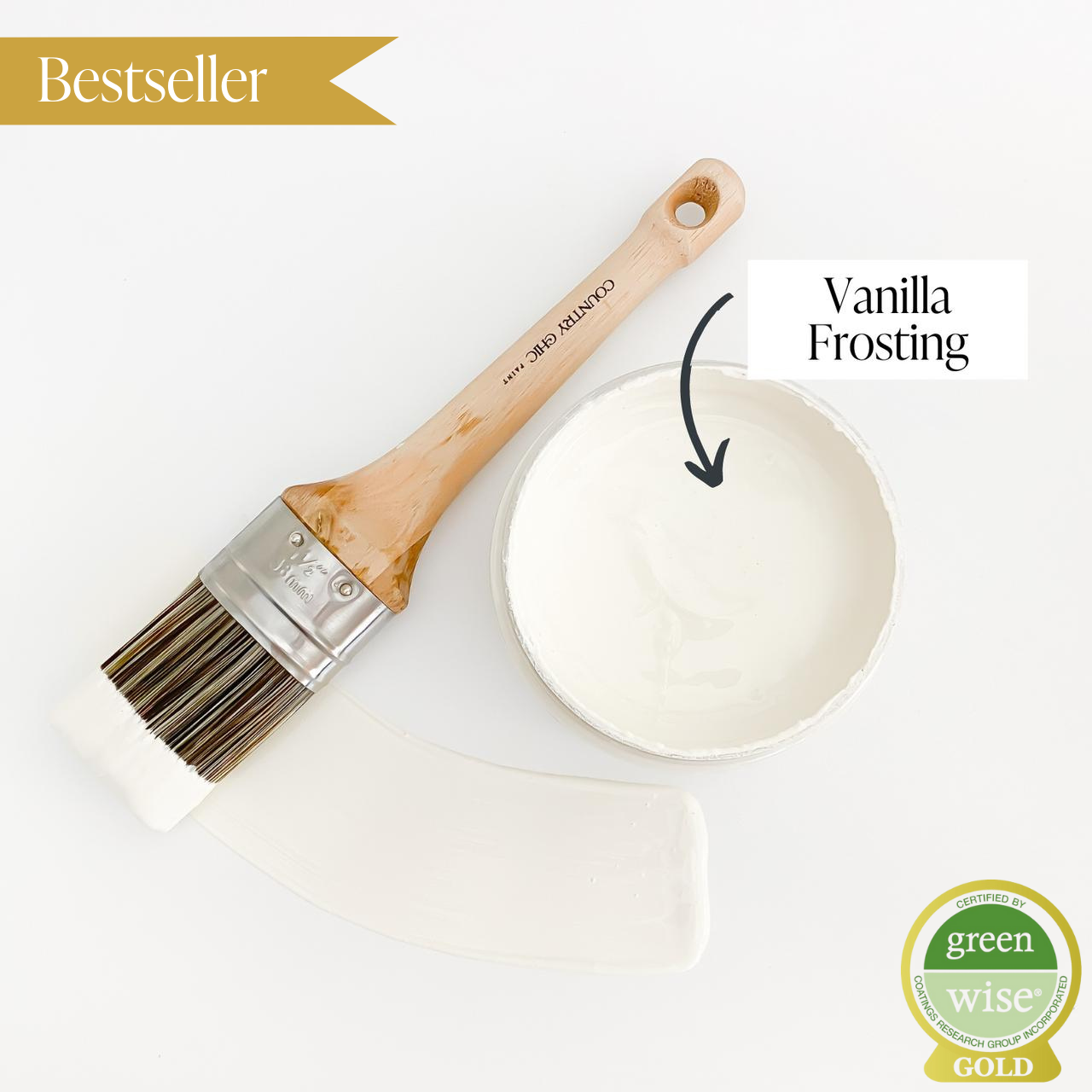 Vanilla Frosting -Chalk Style Paint for Furniture/Home Decor