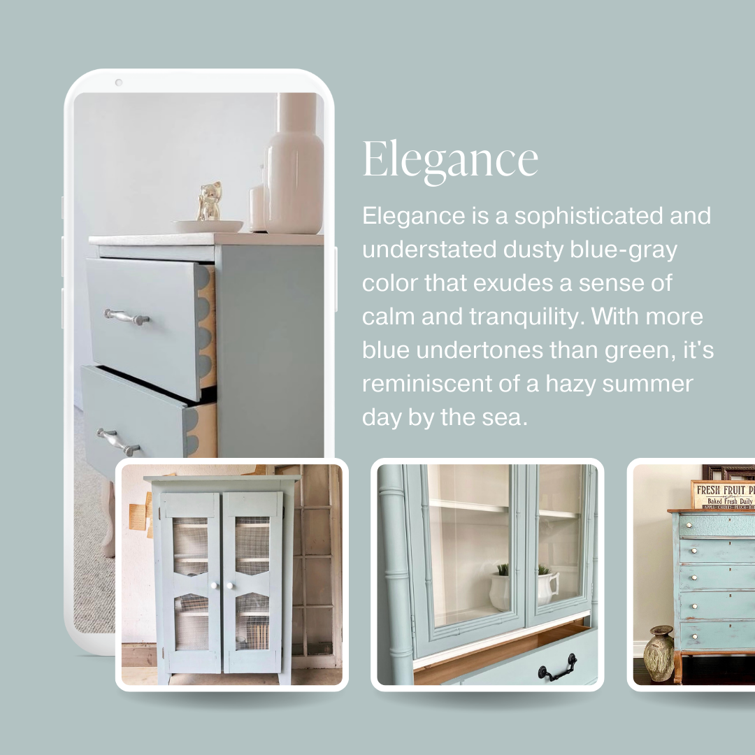 Elegance - Chalk Style Paint for Furniture & Home Decor