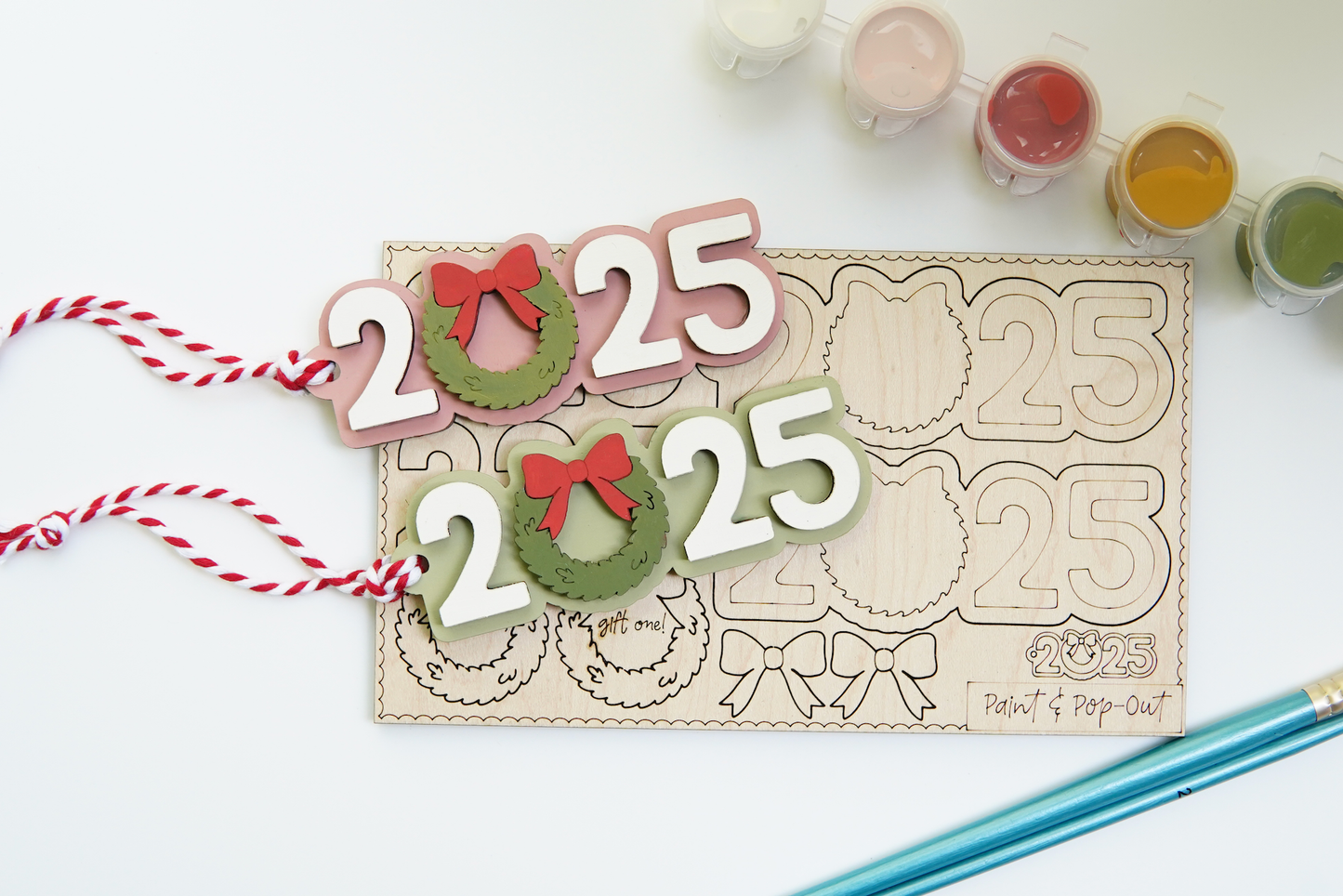 2025 Pop & Paint Ornament