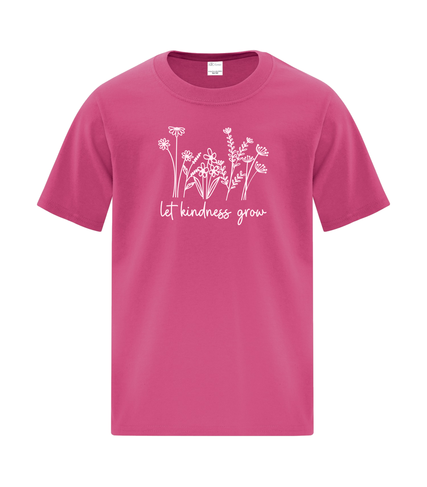 Let Kindness Grow Adult Unisex Pink Shirt Day  ATC1000