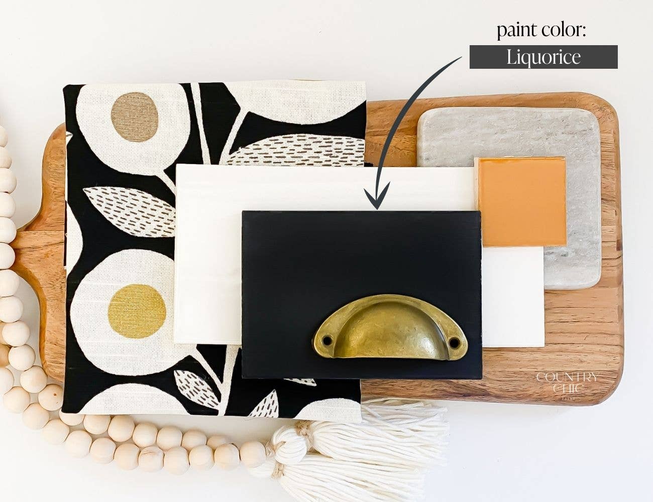 Liquorice - Chalk Style Paint for Furniture & Home Decor