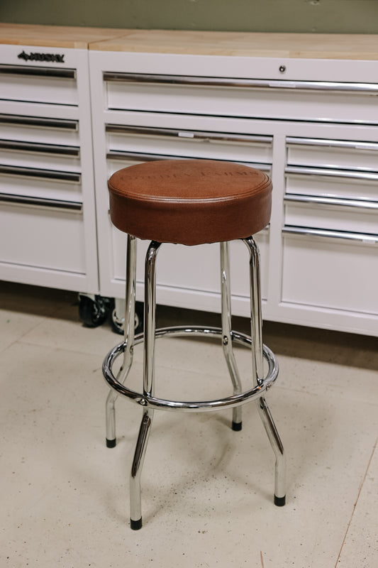 Custom Printed Barstools - Chrome Base