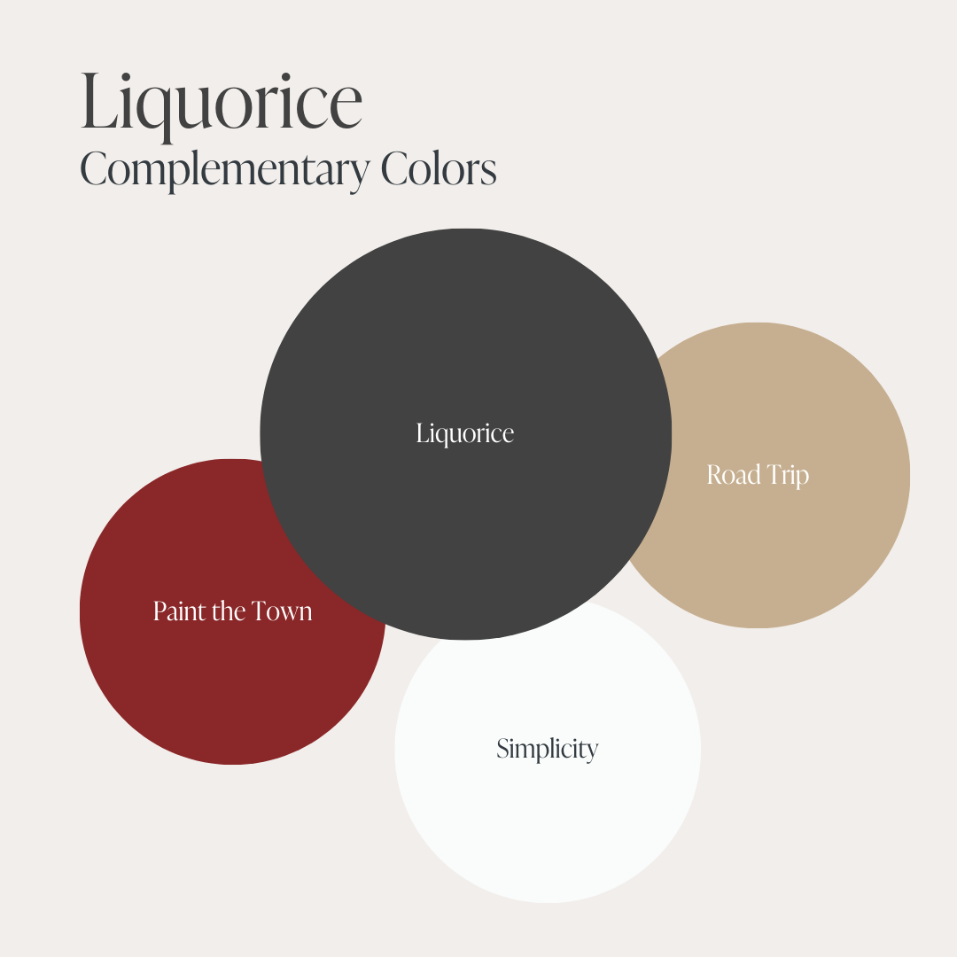 Liquorice - Chalk Style Paint for Furniture & Home Decor
