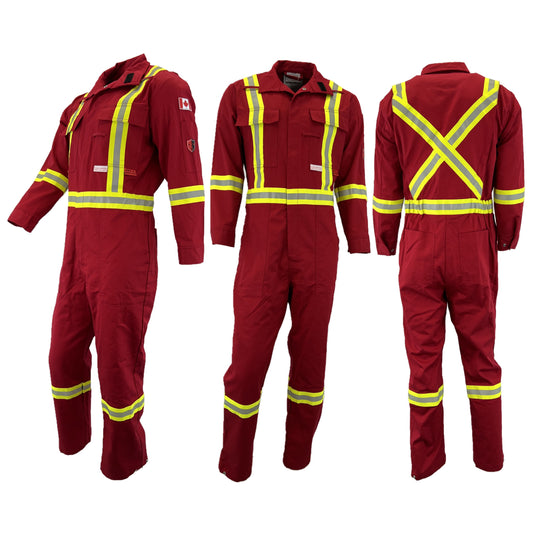 Atlas Guardian Red FR Coveralls