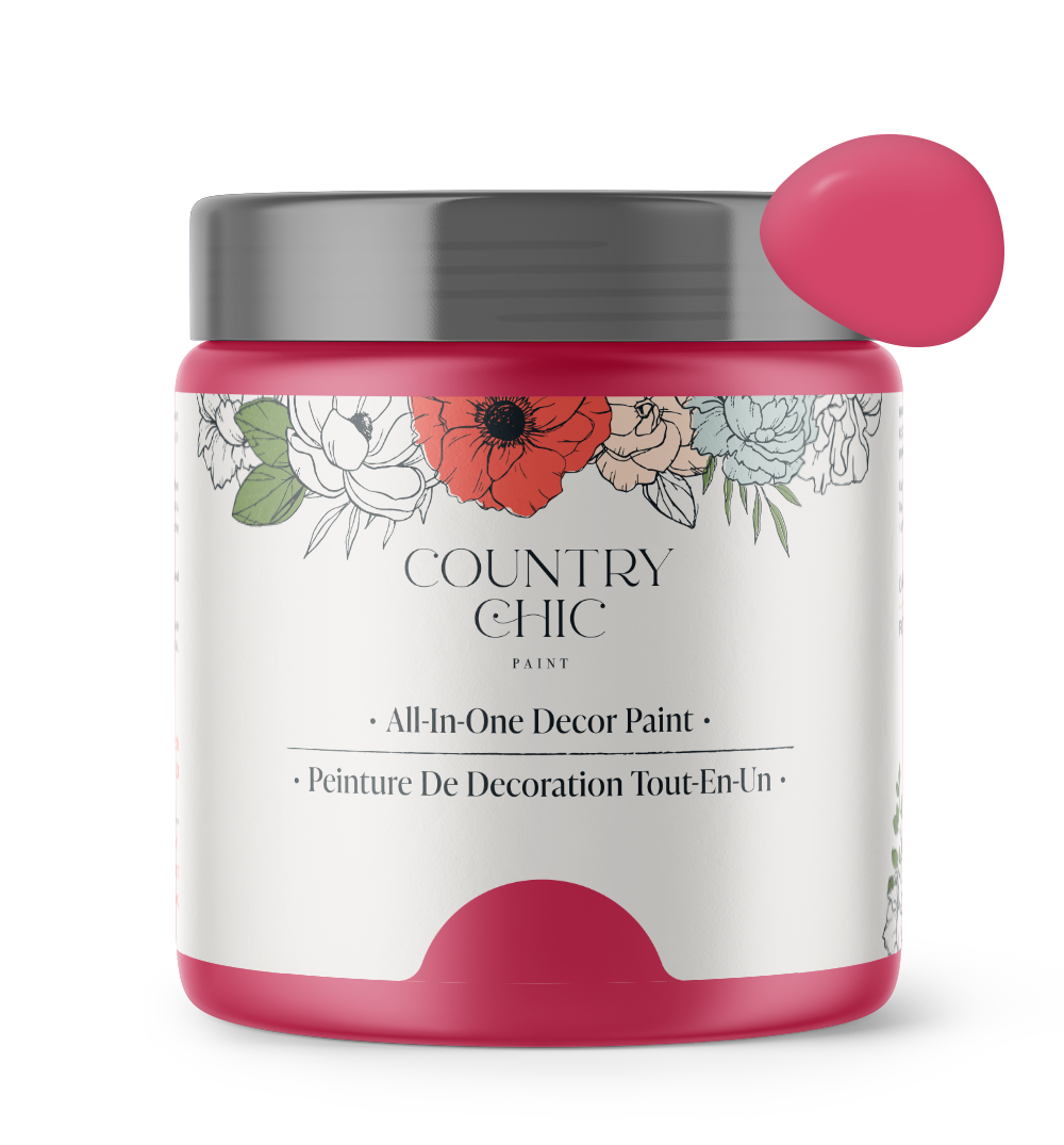 Raspberry Sorbet -Chalk Style Paint for Furniture/Home Decor