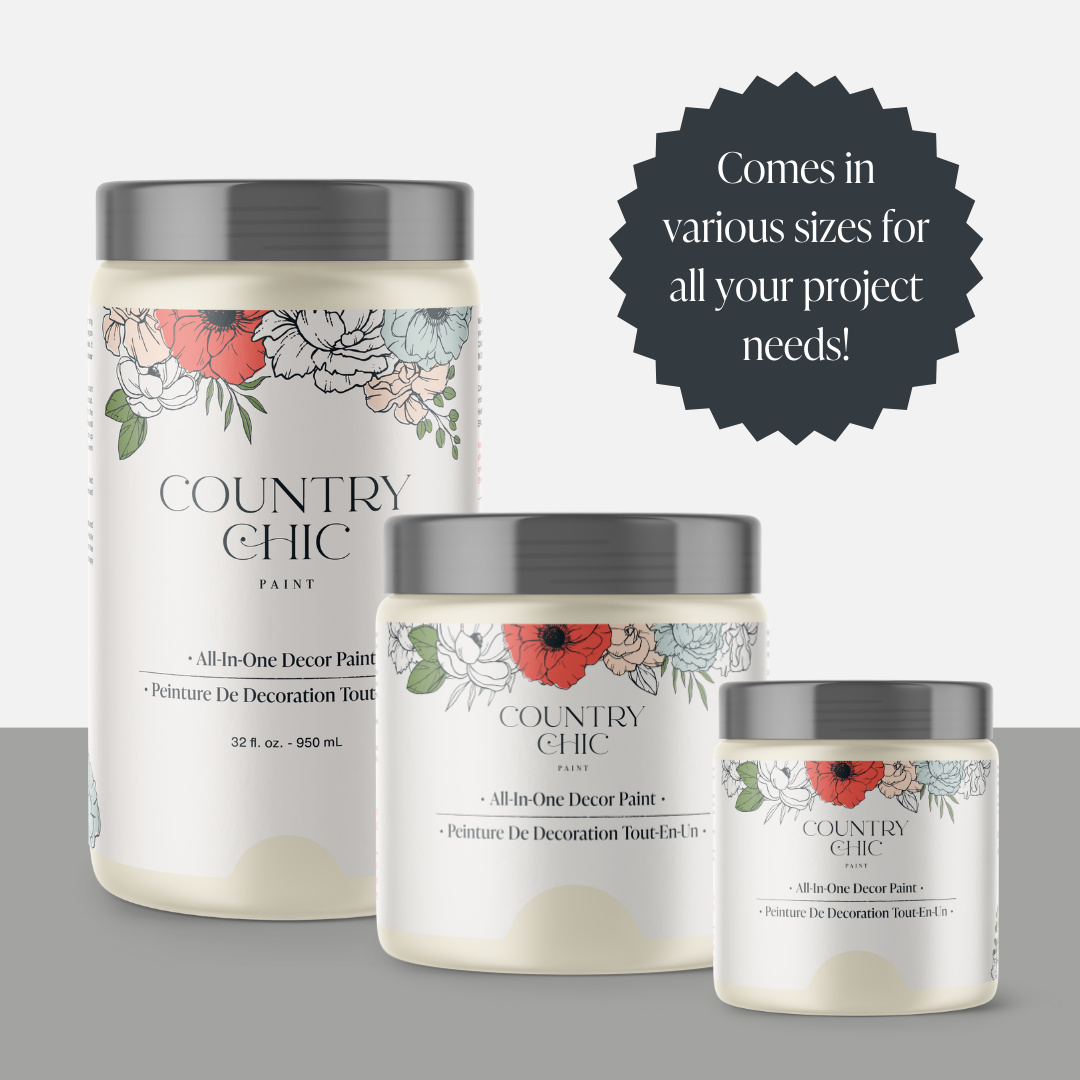 Vanilla Frosting -Chalk Style Paint for Furniture/Home Decor