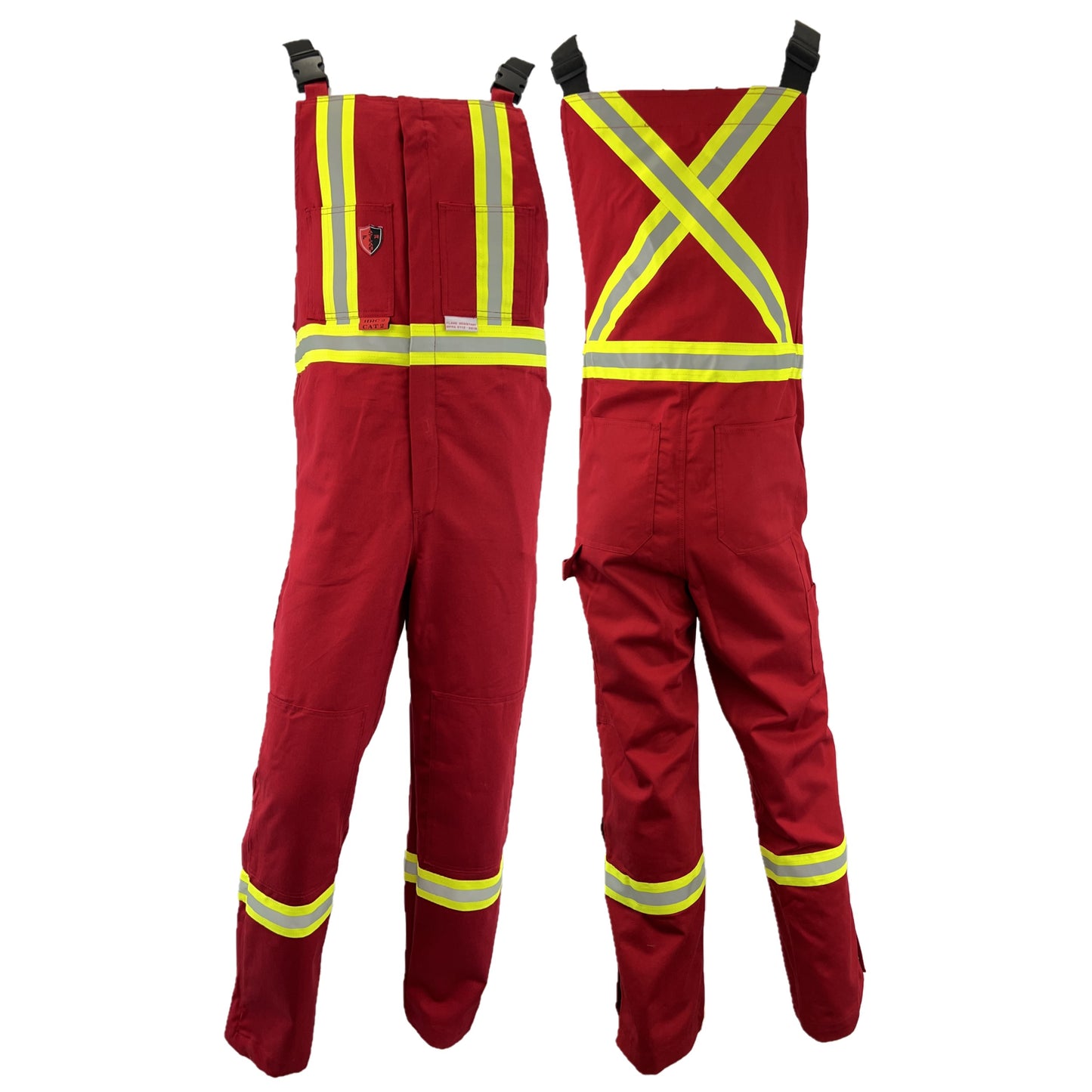 Atlas Guardian FR/AR Summer Bibs - Red