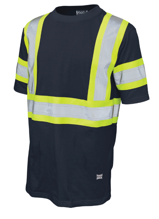 ST11 - Cotton Jersey Short-Sleeve Safety T-Shirt Navy