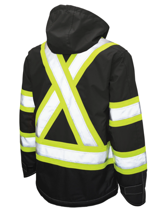 S245 - Ripstop Fleece-Lined Safety Jacket