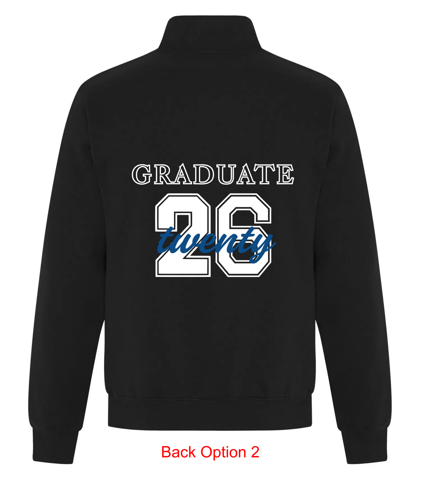 MACS Grad 2026 Quarter Zip ATCF2700 Black
