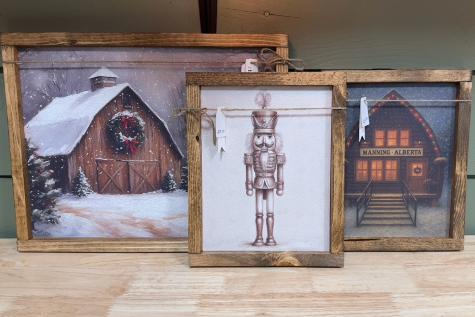 Custom Canvas Print with Wooden Frame