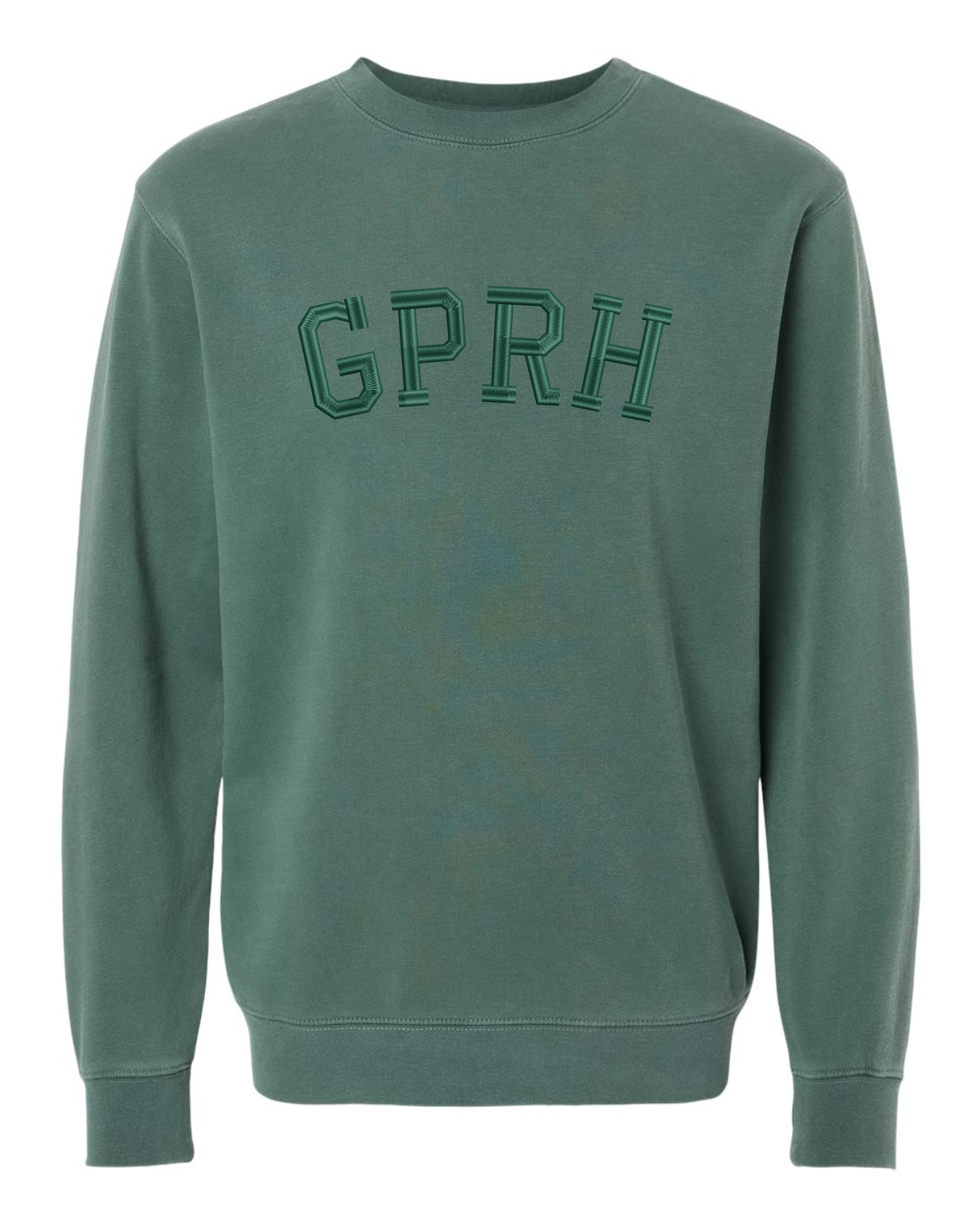 GPRH Embroidered Crewneck | Alpine Green