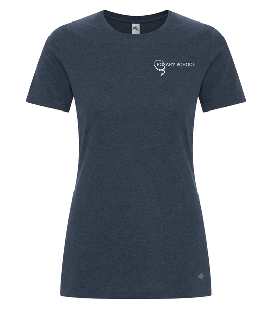 KOI® ELEMENT RING SPUN BLEND LADIES' TEE. KOI8060L Navy
