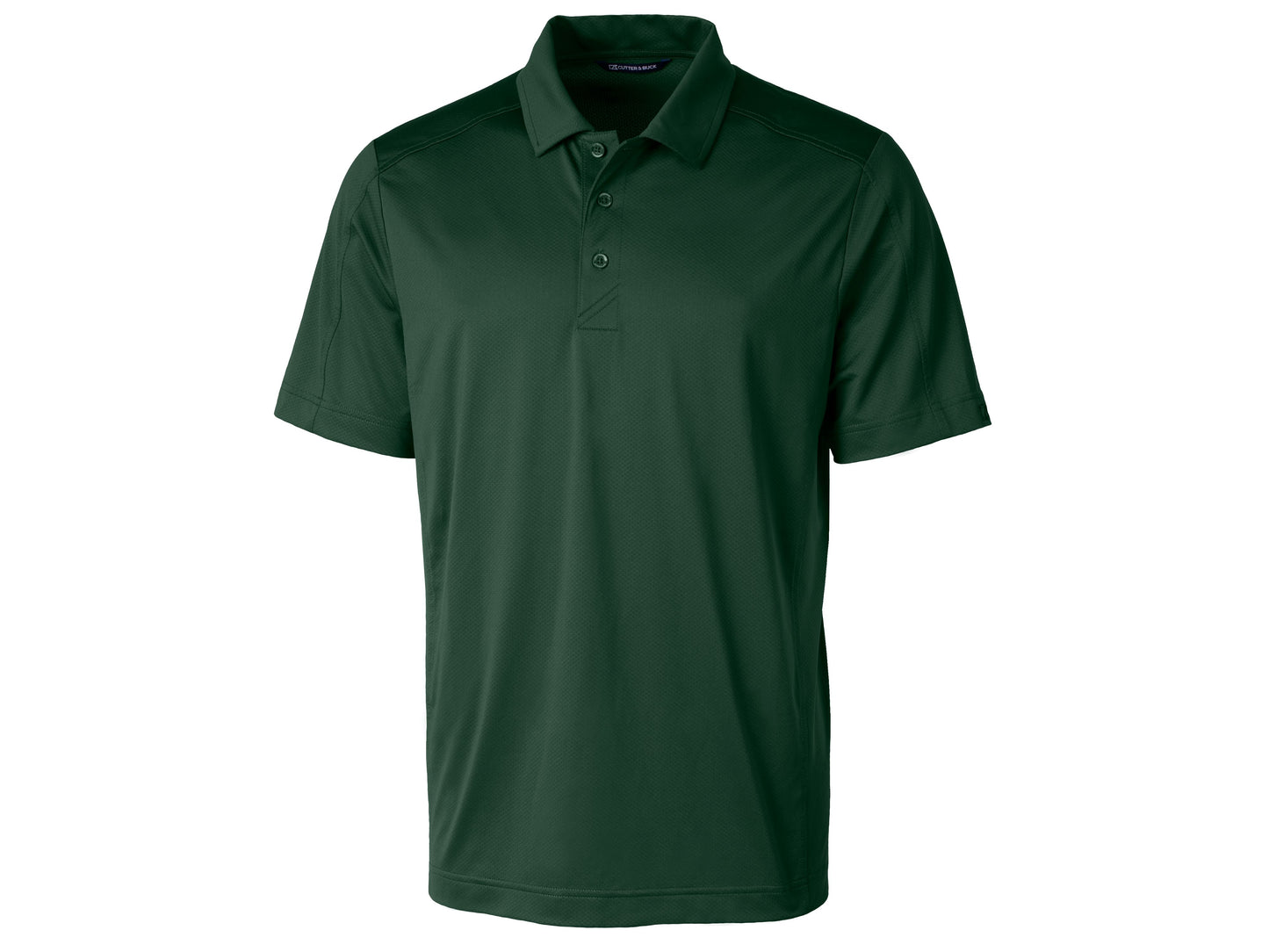 Style: MCK01127 Cutter & Buck Prospect Eco Textured Stretch Recycled Mens Short Sleeve Polo