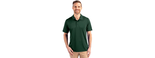 Style: MCK01127 Cutter & Buck Prospect Eco Textured Stretch Recycled Mens Short Sleeve Polo