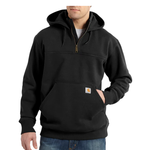 Carhartt Rain Defender® Paxton Heavyweight Hooded Zip Mock Sweatshirt 100617