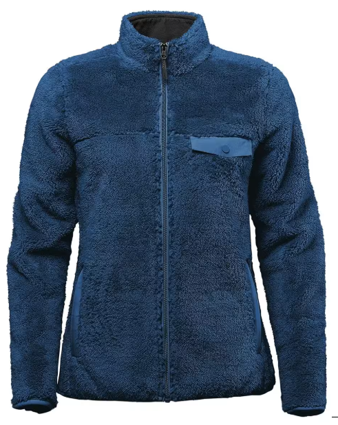Women's Bergen Sherpa Fleece Jacket #DLX-1W - Medium