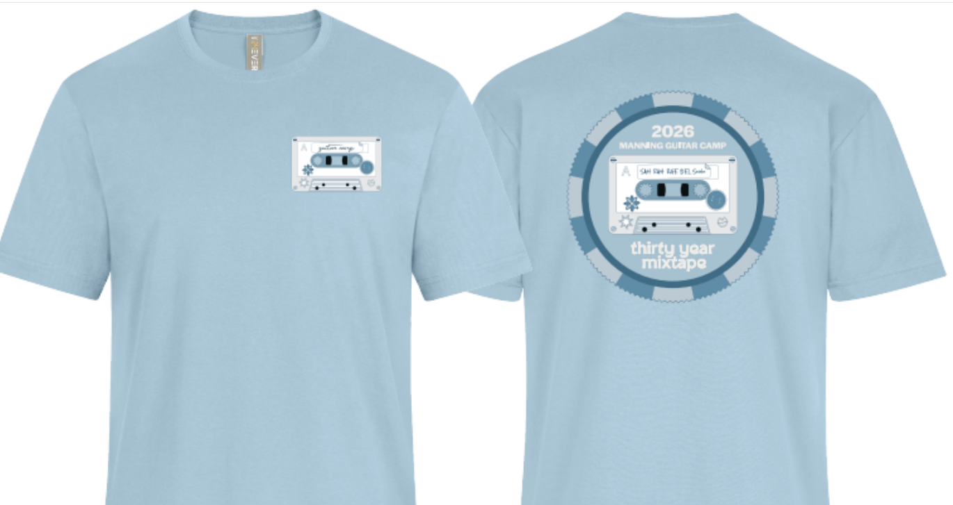 Cassette Badge Tee + Poker Chip Back