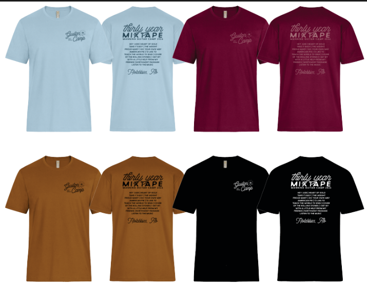 Script Logo Tee + Setlist