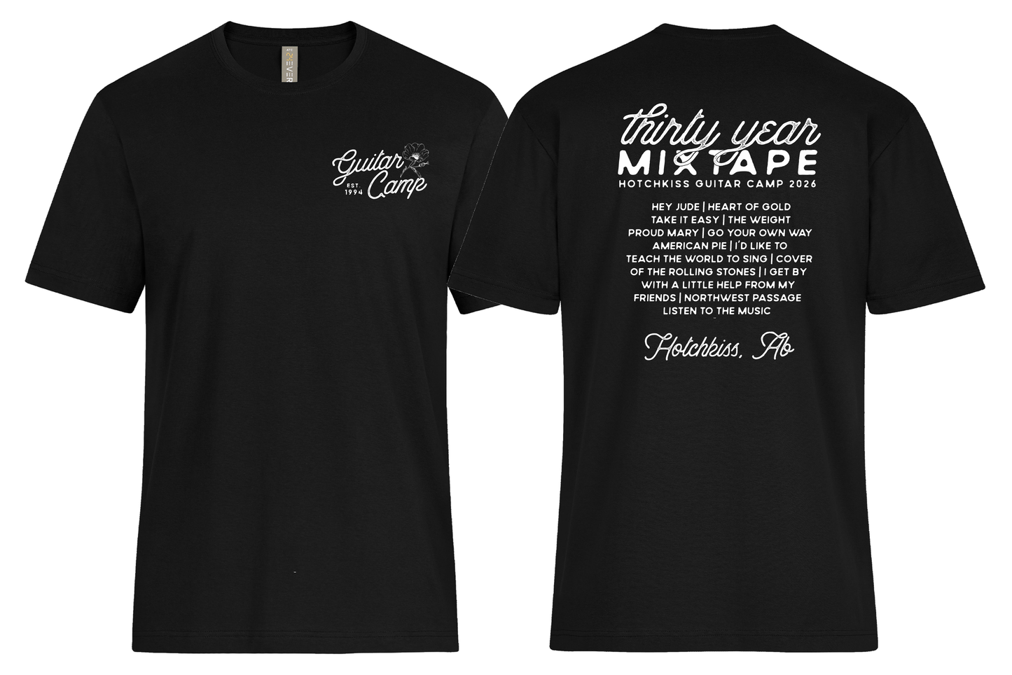 Script Logo Tee + Setlist