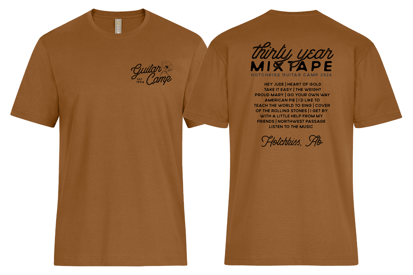 Script Logo Tee + Setlist