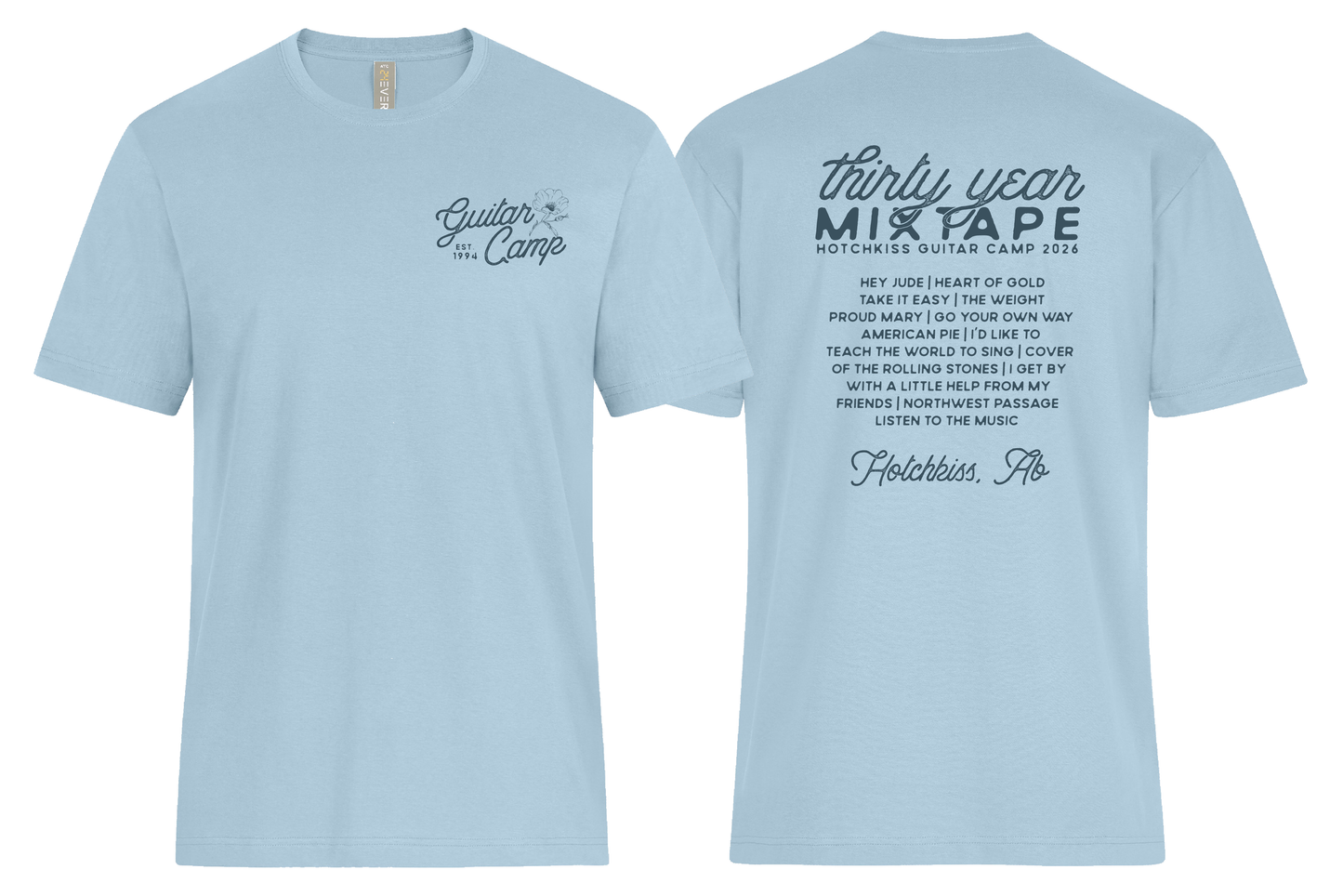 Script Logo Tee + Setlist