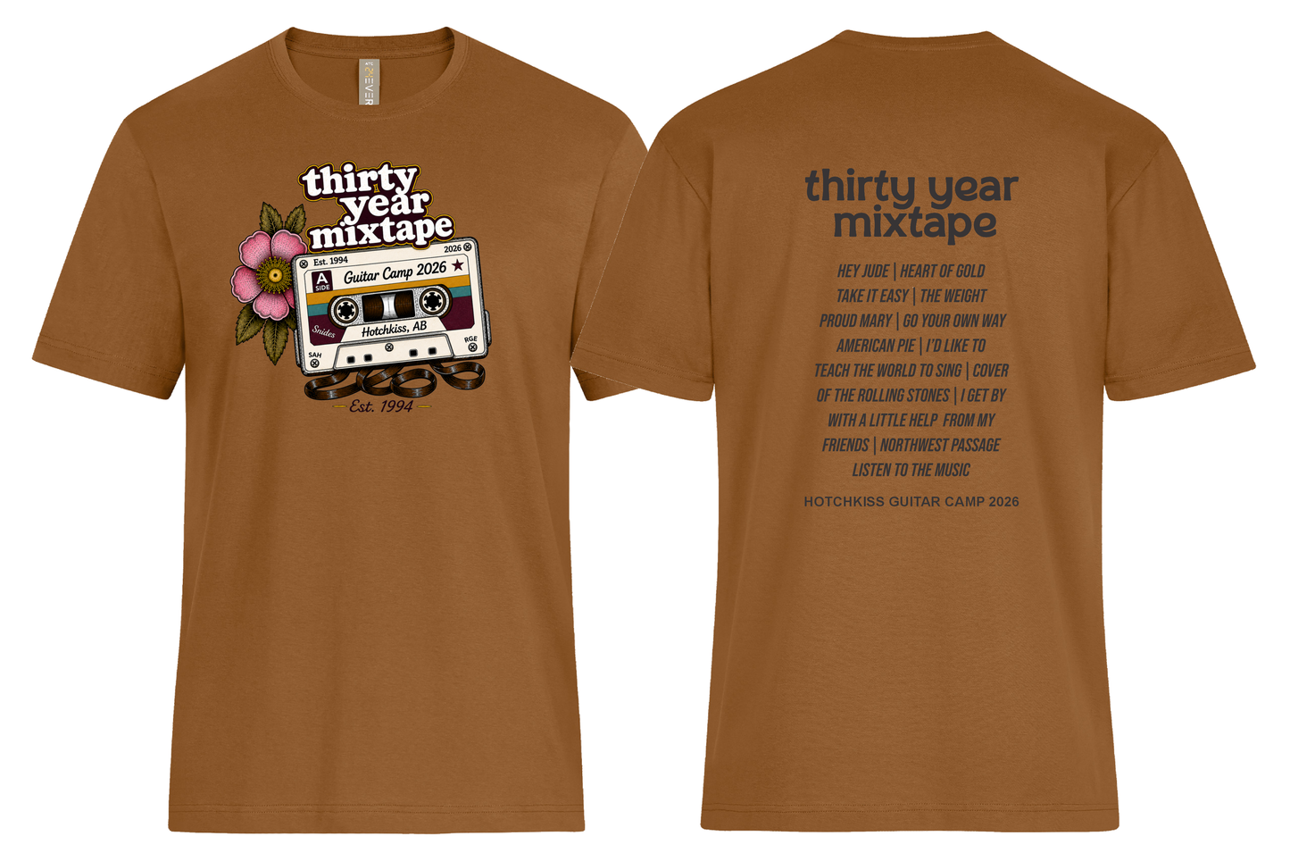 Cassette Floral Tee + Setlist