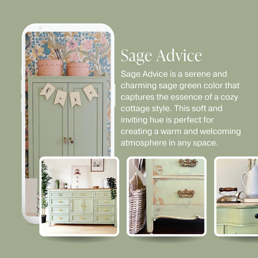Sage Advice - Chalk Style Paint for Furniture & Home Decor