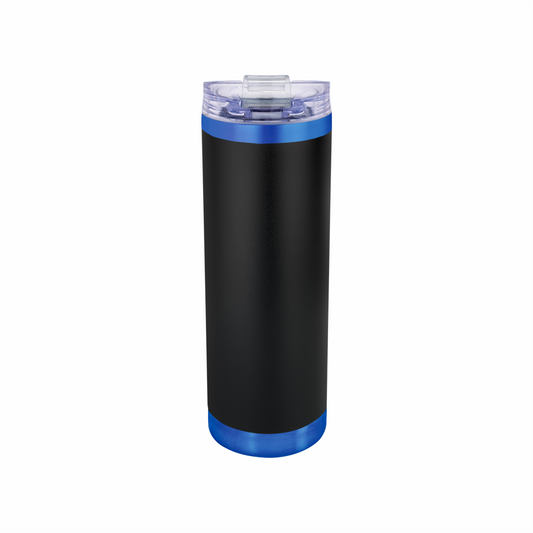 16oz Urban Peak® Keystone Metallic Vacuum Tumbler - Blue/Black