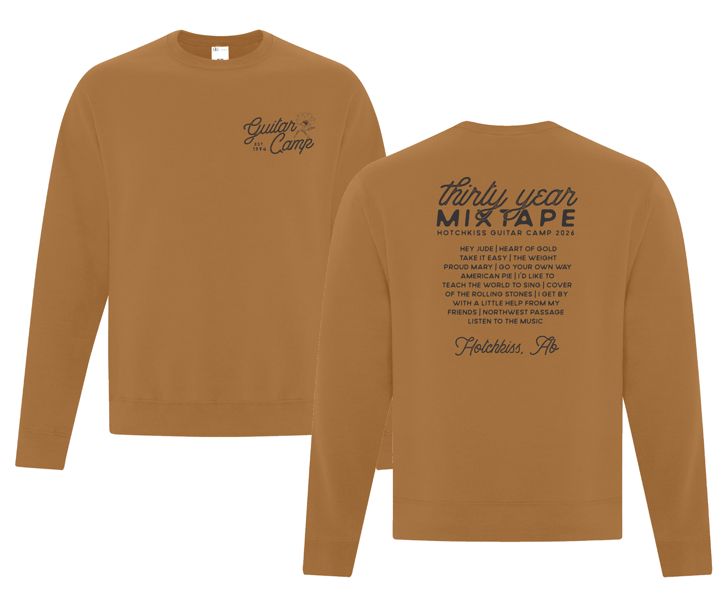 Script Logo Crewneck + Setlist