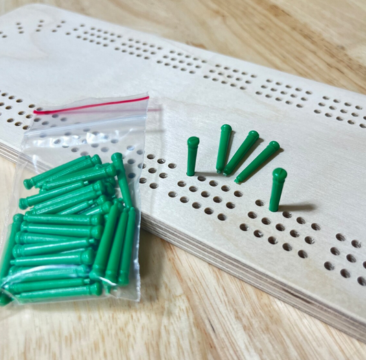 Canadian Made Cribbage Pegs {Bulk Pack of 50}