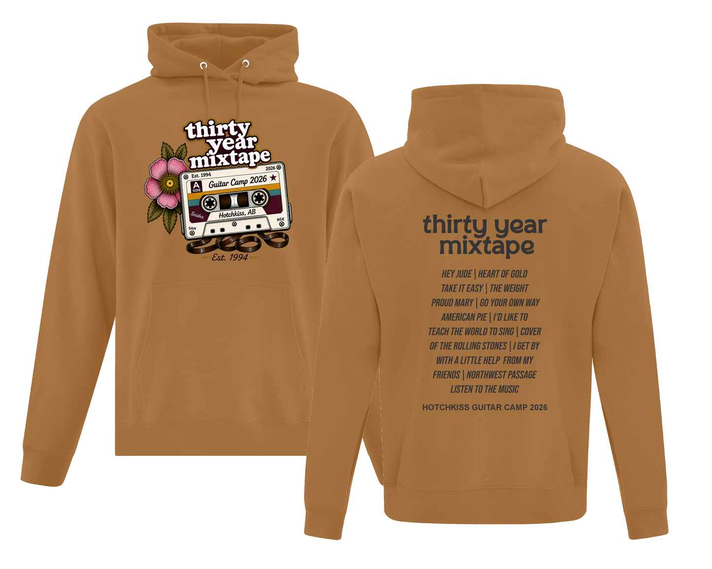 Cassette Floral Hoodie + Setlist
