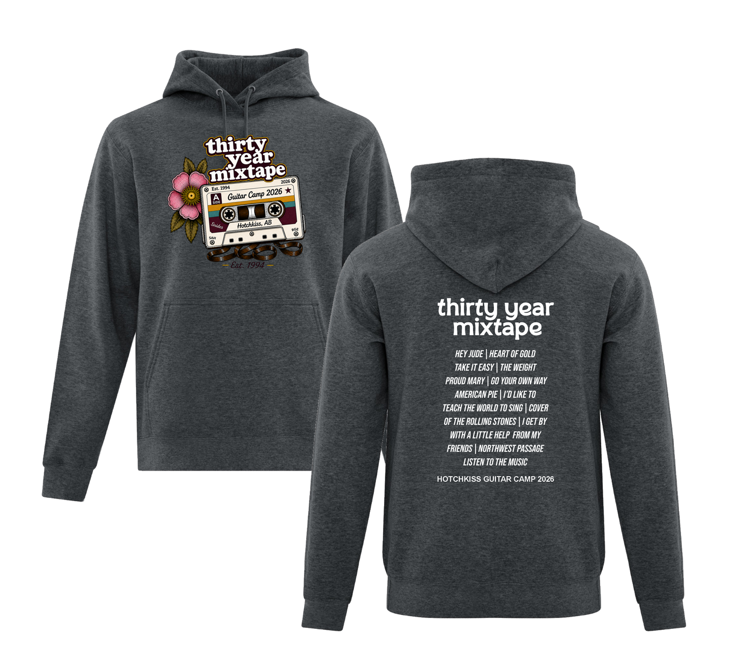 Cassette Floral Hoodie + Setlist