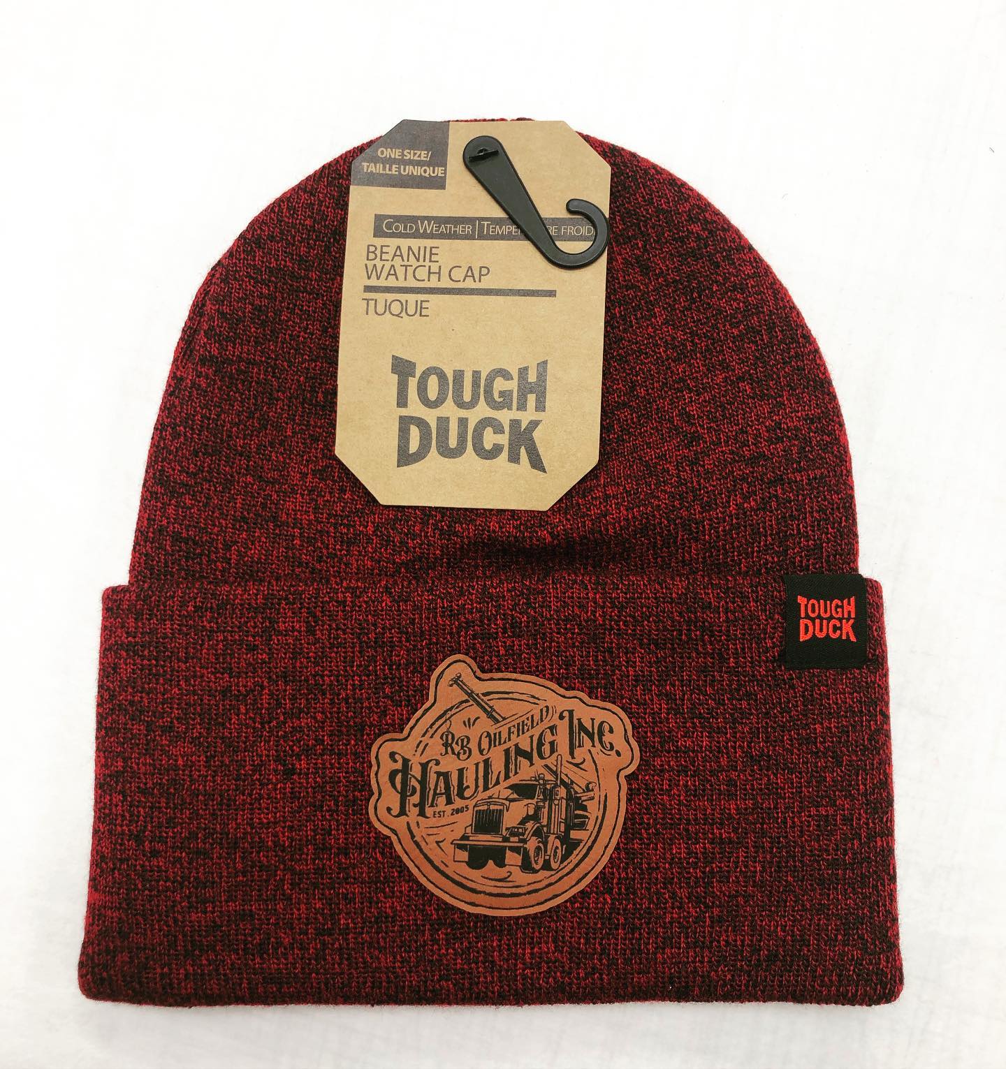 WA16 Tough Duck Toques with Leather Patch