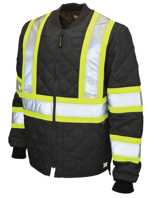 S432 - Quilted Safety Freezer Jacket