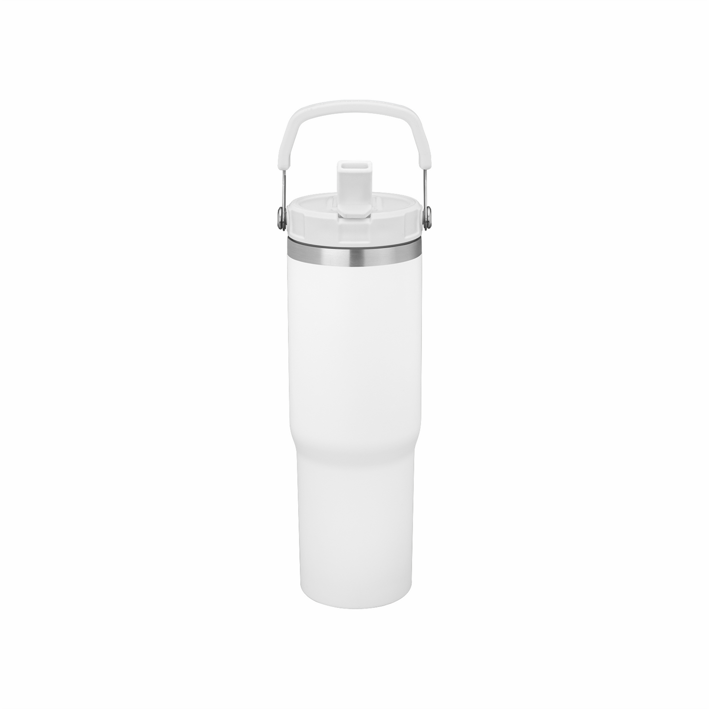 28oz Urban Peak® Pinnacle Flip Straw Tumbler - White